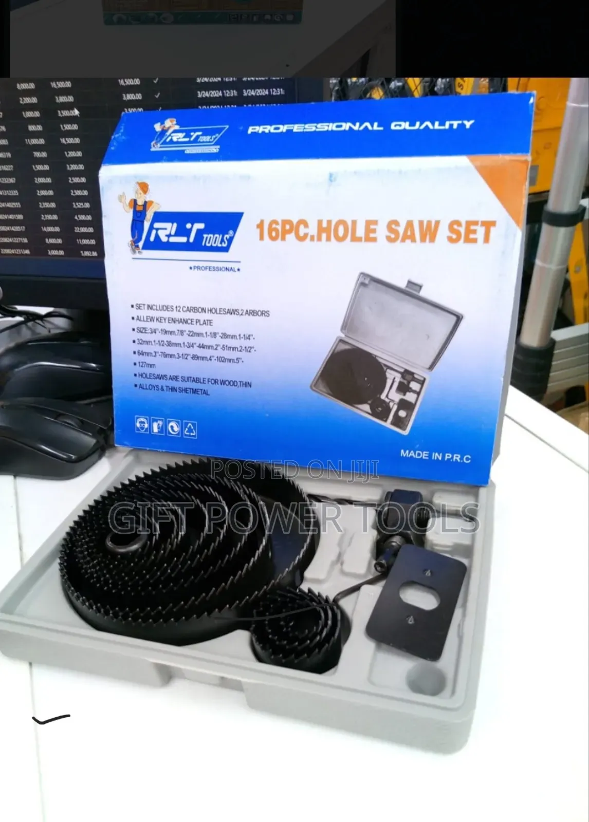 RLT 16pcs Professional Hole Saws/Hole Saws 16pcs