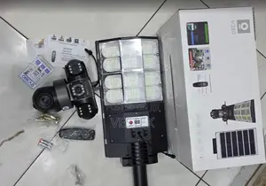 Quality 180watts Triple Lens Solar Floodlight V380 Pro App 4g Camera