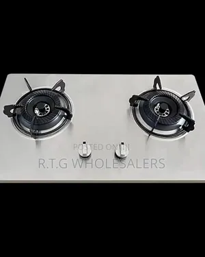 Amaze 2-Burner Stainless Steel Hob Cooker
