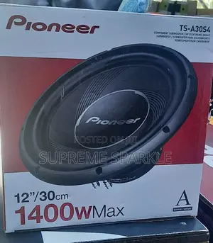 Pioneer Ts-A30s4 12" 1400w Max Power a-Series Car Subwoofer