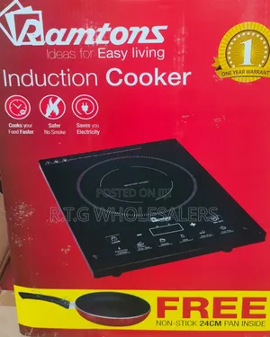 Ramtons Single Induction Cooker With Free Pan