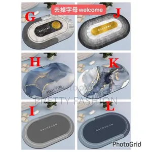 Absorbent Bathroom Mat