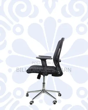 Barn Origin Mid-Back Office Chair | Easy Adjustments, Chrome Base