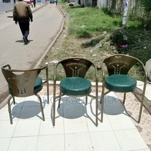 Laser Cut Chairs With Power Coating Finish