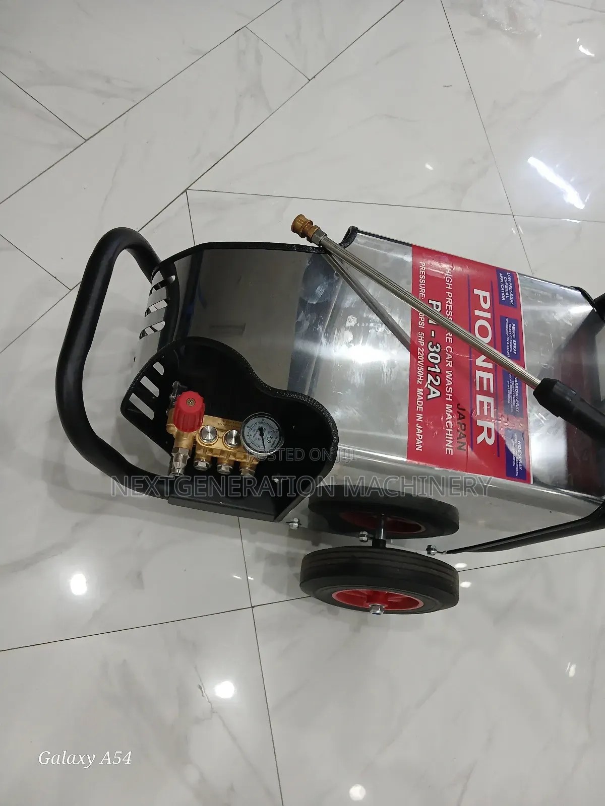 Pioneer High Pressure Car Wash Machine