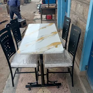 Fine Finish Laser Cut Chairs With Power Coating Finish