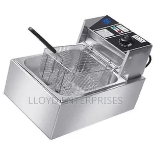 6 Litres Electromate Stainless Steel Deep Fryer