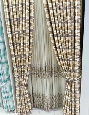 Brown Curtains Curtains for Living Room Environmental Friendly