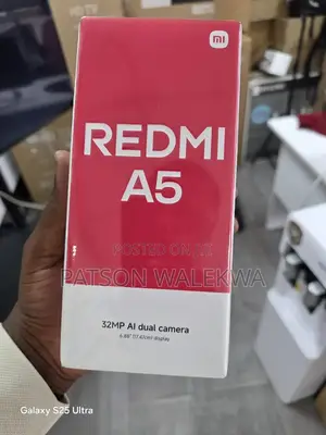 New Xiaomi Redmi A5 4G 128 GB Black