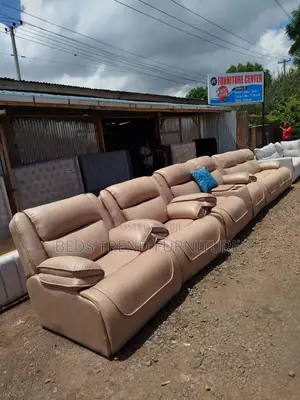 Sparky 7 Seater Semi Recliner Sofa