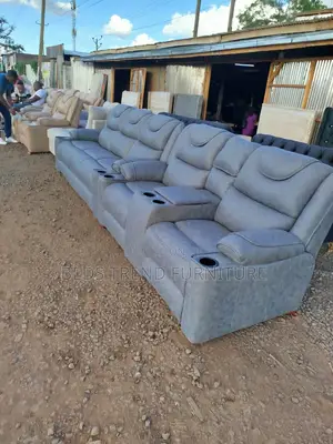 Royal 5 Seater Semi Recliner Sofa
