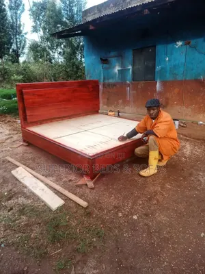 Mahogany Platform Bed