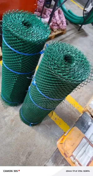 Green Plastic Chicken Mesh