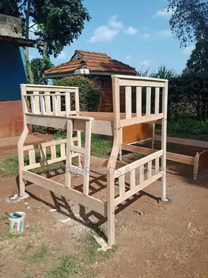 Natural Wooden Bunk Bed