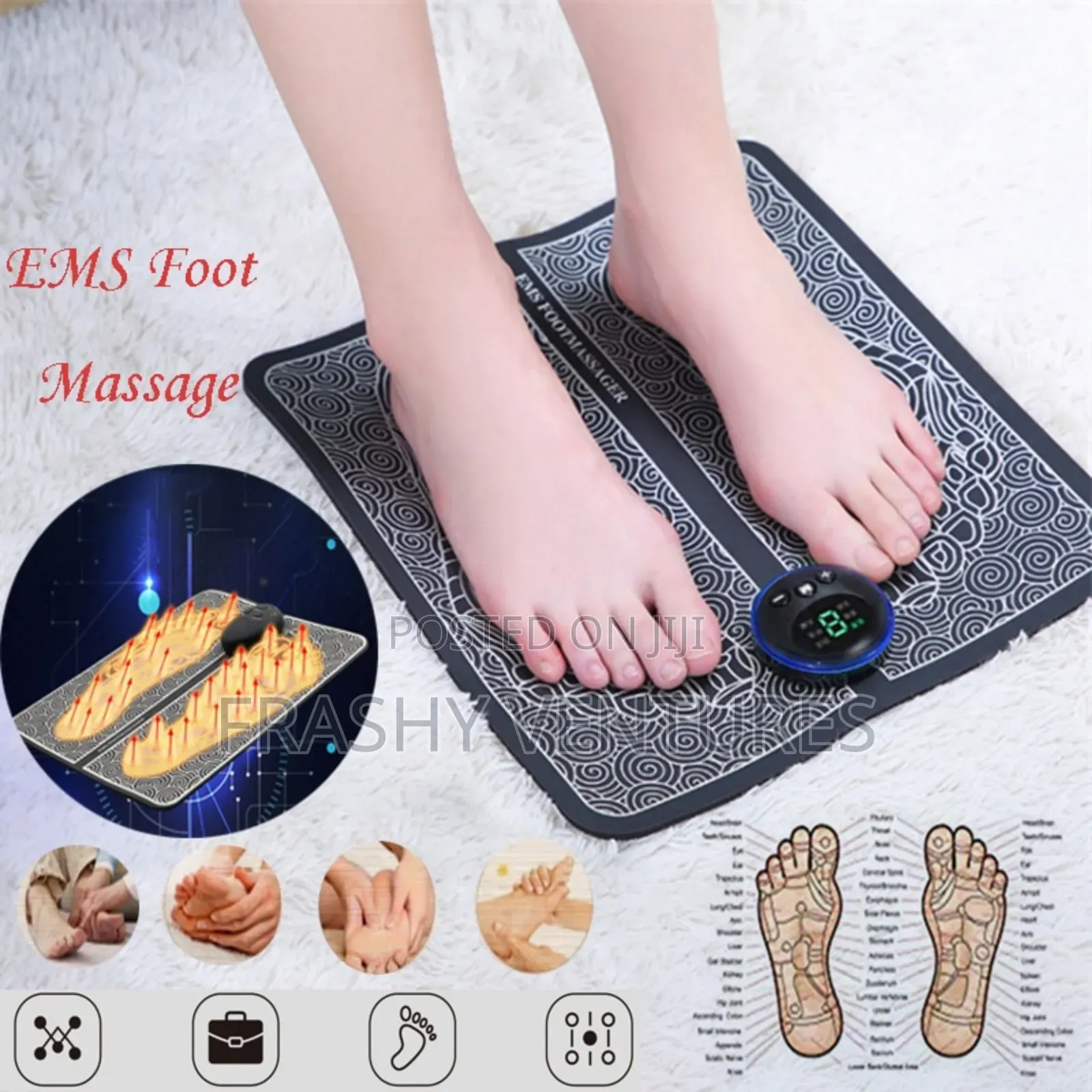 Portable Ems Foot Massager