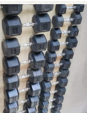 Hexagon Dumbbells 
20kg Single Hand