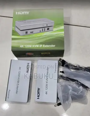 120m Hdmi Extender Kvm – Supports Usb Mouse & Keyboard