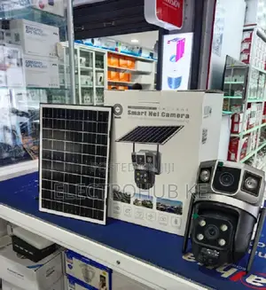 Wireless 4g Solar Powered Cctv Camera With Dual Lens & Night Vision