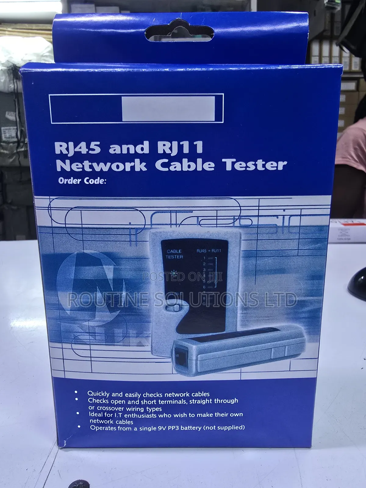 Rj45 / Rj11 Cable Tester Normal