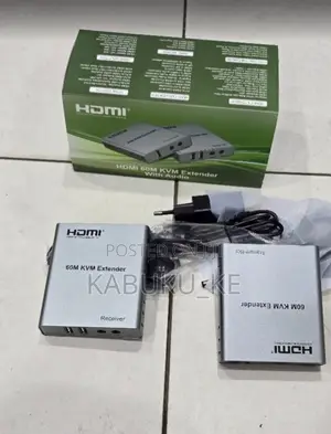 60m Hdmi Extender Kvm – Supports Usb Mouse & Keyboard