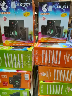 Euroken Ek-521 2.1 Channel High Quality Woofer System - 1200w