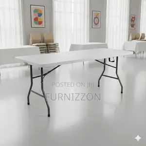 Durable Plastic Rectangular Table 1.5m