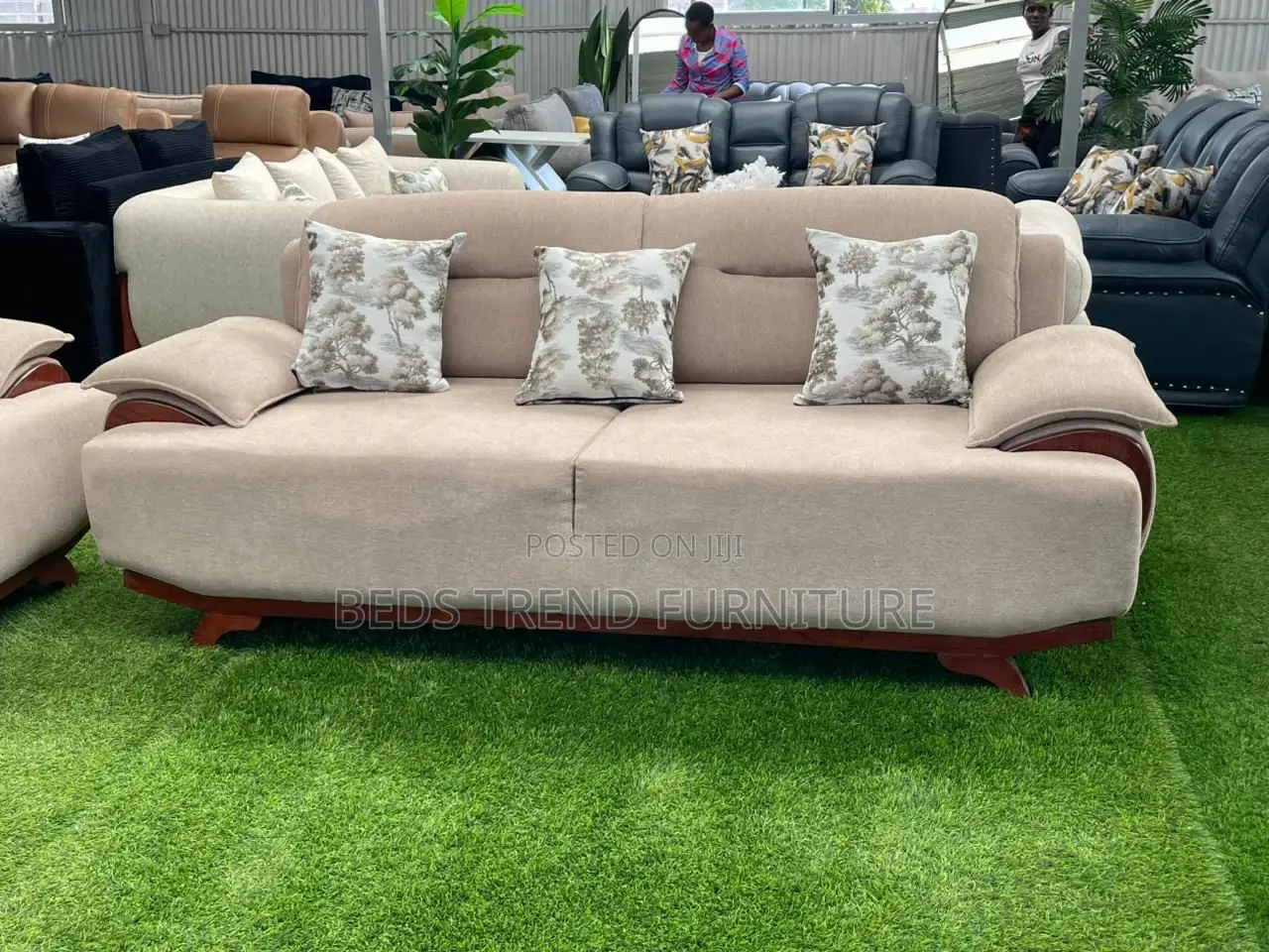 Dependable Cool 3 Semi Recliner Sofa