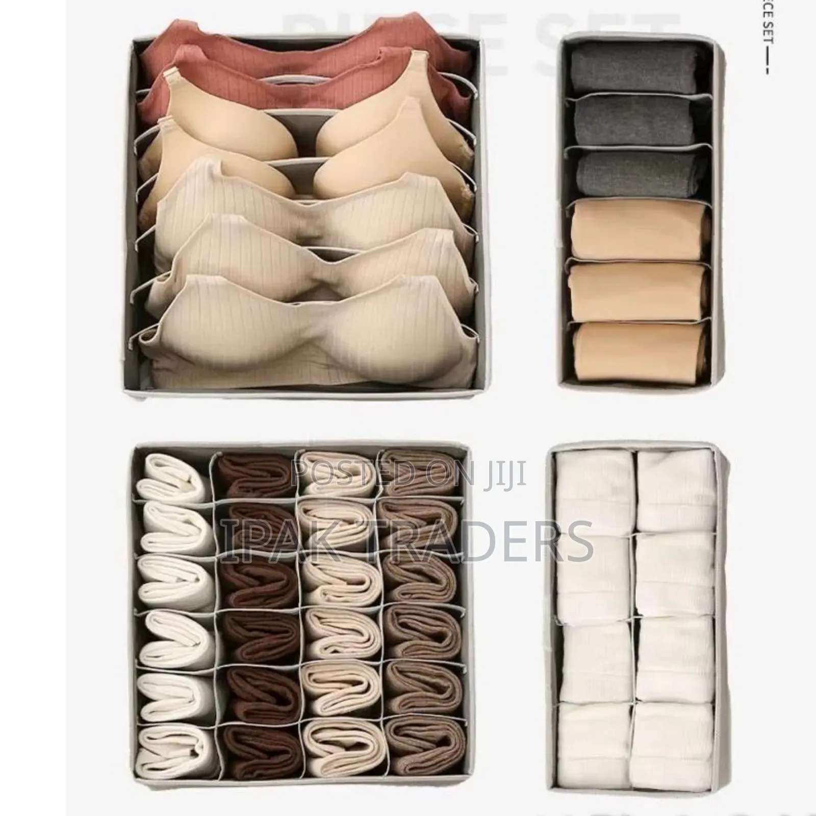 *4pcs / Set Undergarments Organizer 4pcs