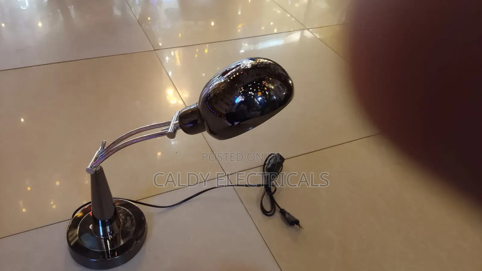 Black Modern Desk Study Lamp