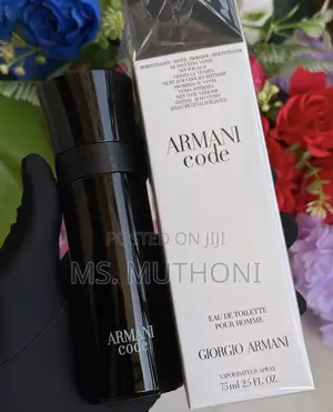75ml Bottle of Giorgio Armani Code Eau De Toilette Pour Homme,