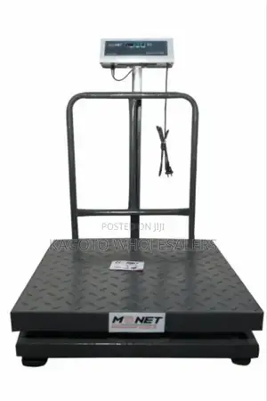 Black 300kgs Platform Weight Scale
