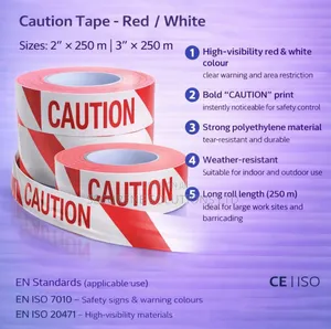 Roll Of Caution Tape/Barricade Tape Or Barrier Tape