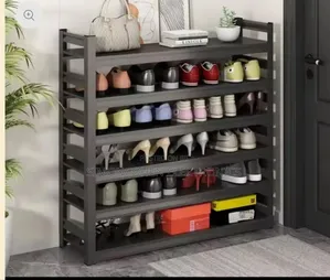Metallic Shoe Rack