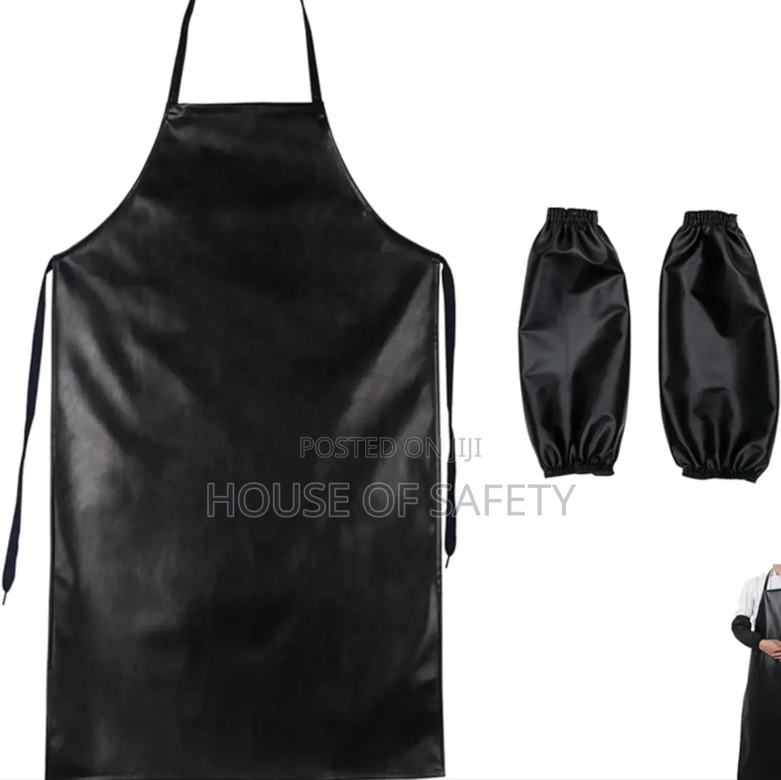 Water Repellent Black Apron