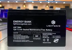 Light Wave Lw 12 v / 7.5 Ah Batery