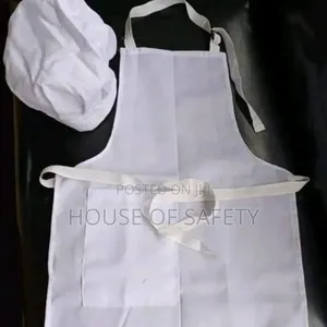 Best Chefs Apron White and Hat