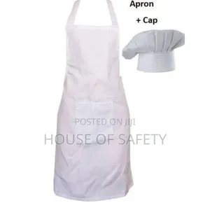 Best Chefs Apron White and Hat