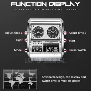 Foxbox Dual Display Watch