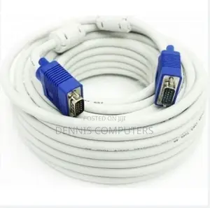 Vga Cable 50m, White in Colour