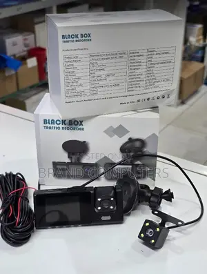 3 Lenses Black Box Traffic Recorder Dash Cam for Vehicle