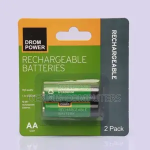 Drom Power Double Aa Rechargeable Battery