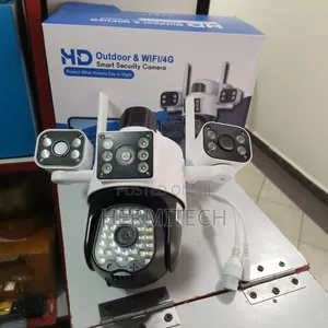 Triple Lens Wifi Camera Electric Powered
