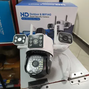 Triple Lens Wifi Camera Electric Powered