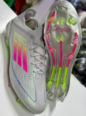 Adidas F50 Soccer Cleats, Laced Adidas Football Boots