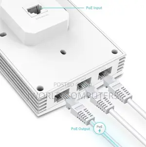 Tp-Link Wall Plate Eap655-Wall Wi-Fi 6 Access Point -