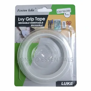 Lvy Grip Tape Double Sided Nano Adhesive Tape - Reusable Washable