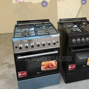 Turkey Roch 60×60 Silver 3 Gas + 1 Electric Cooker