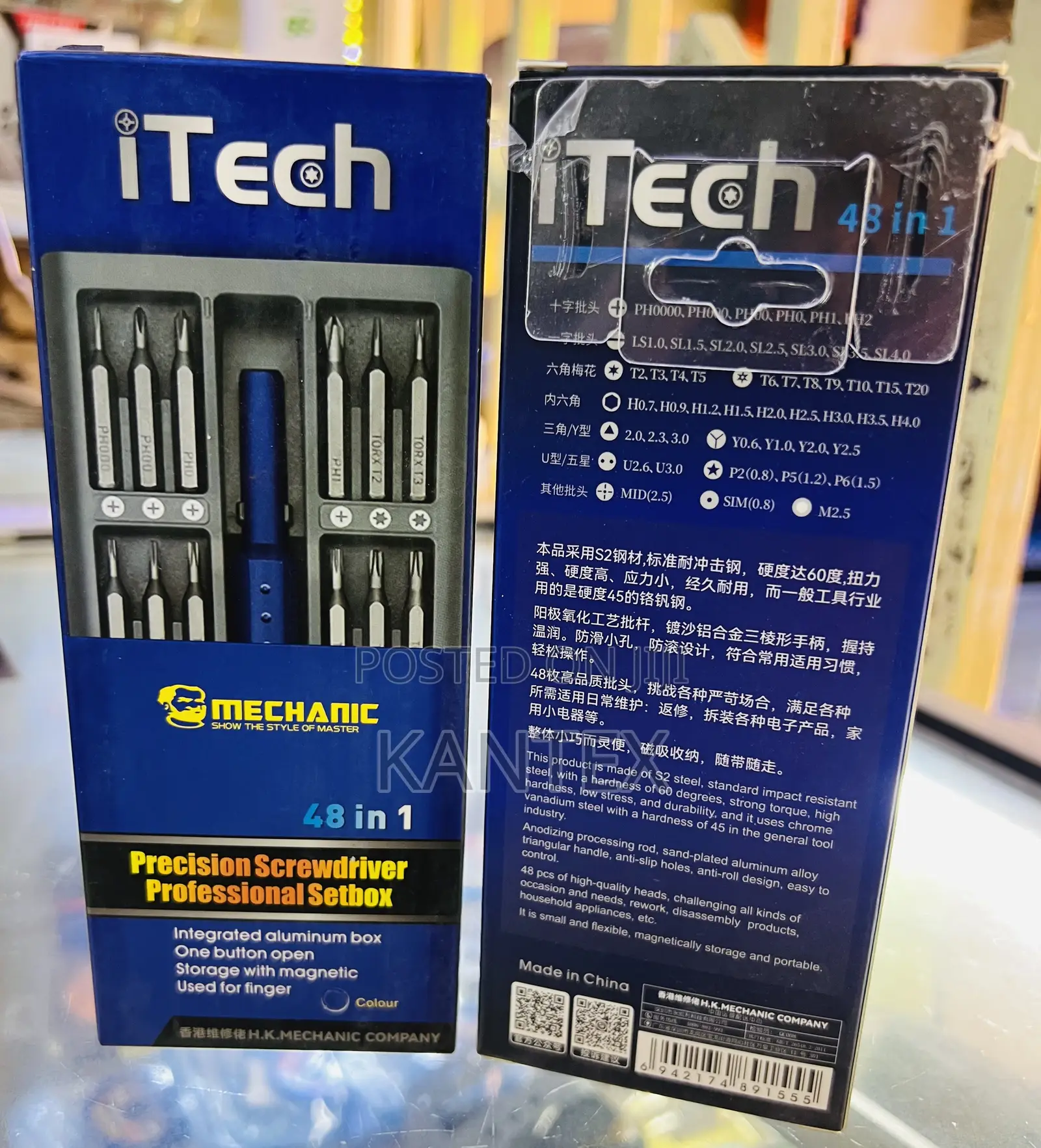 Mechanic Precision Screwdriver Itech 48 in 1