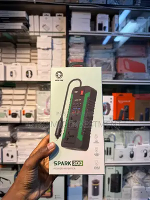 Green Lion 300w Car Power Inverter 2ac Socket 4 Usb-a Port 12v to 220v