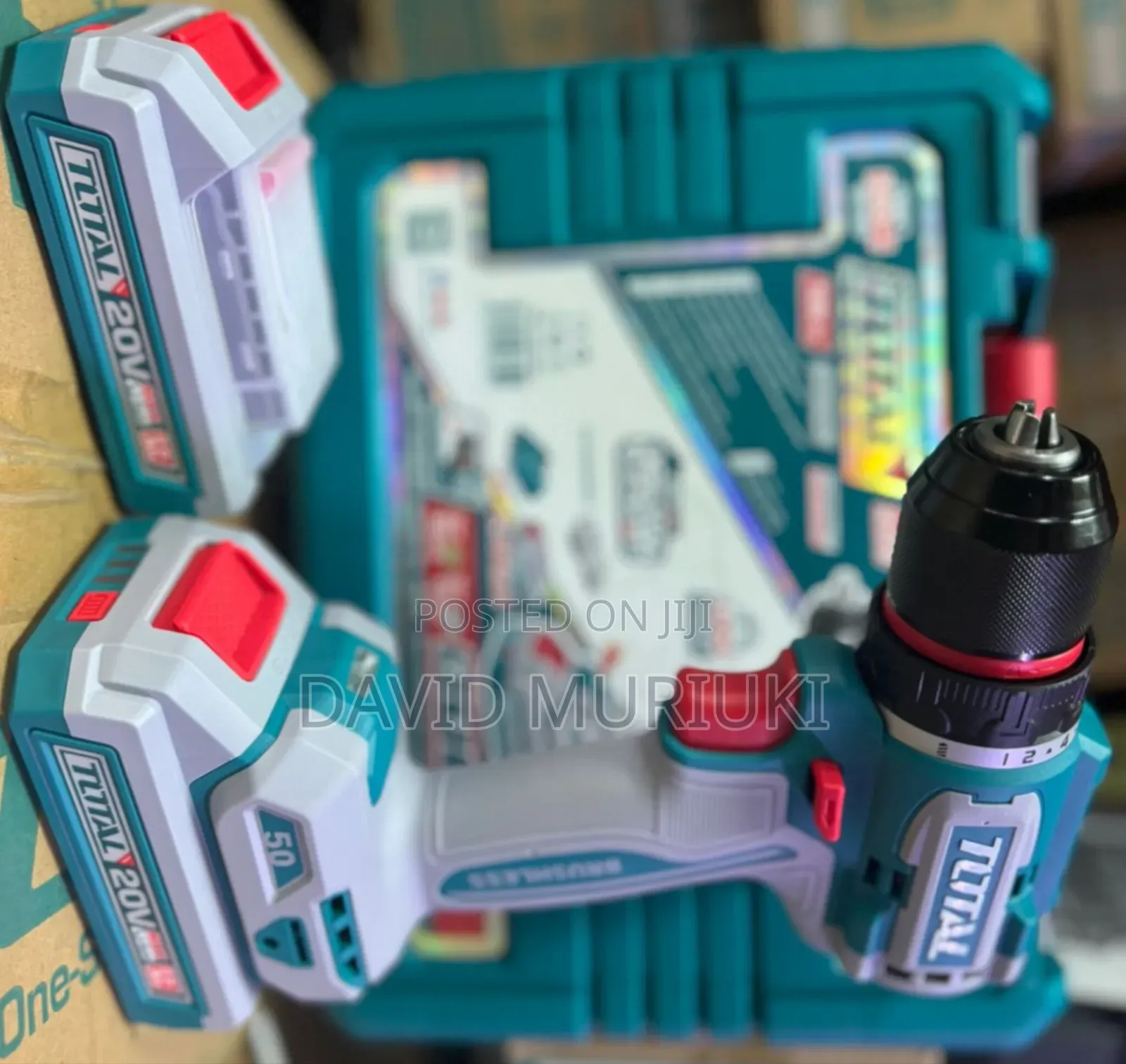 Total 20v Cordless Drill Tdli205062.